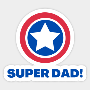 Super Dad Sticker